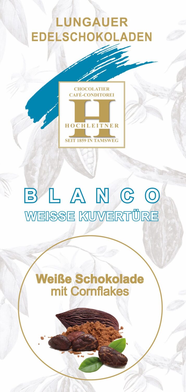 Bianco (Weiße Schokolade mit Cornflakes)