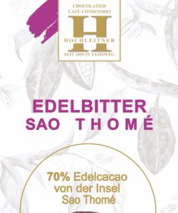 Edelbitter Sao Thomé 70% Kakaoanteil